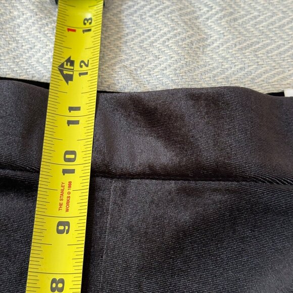 Old Navy Wide Leg Pants Womens Large Black Velvet Fall Winter Whimsigoth Witchy - Picture 10 of 14